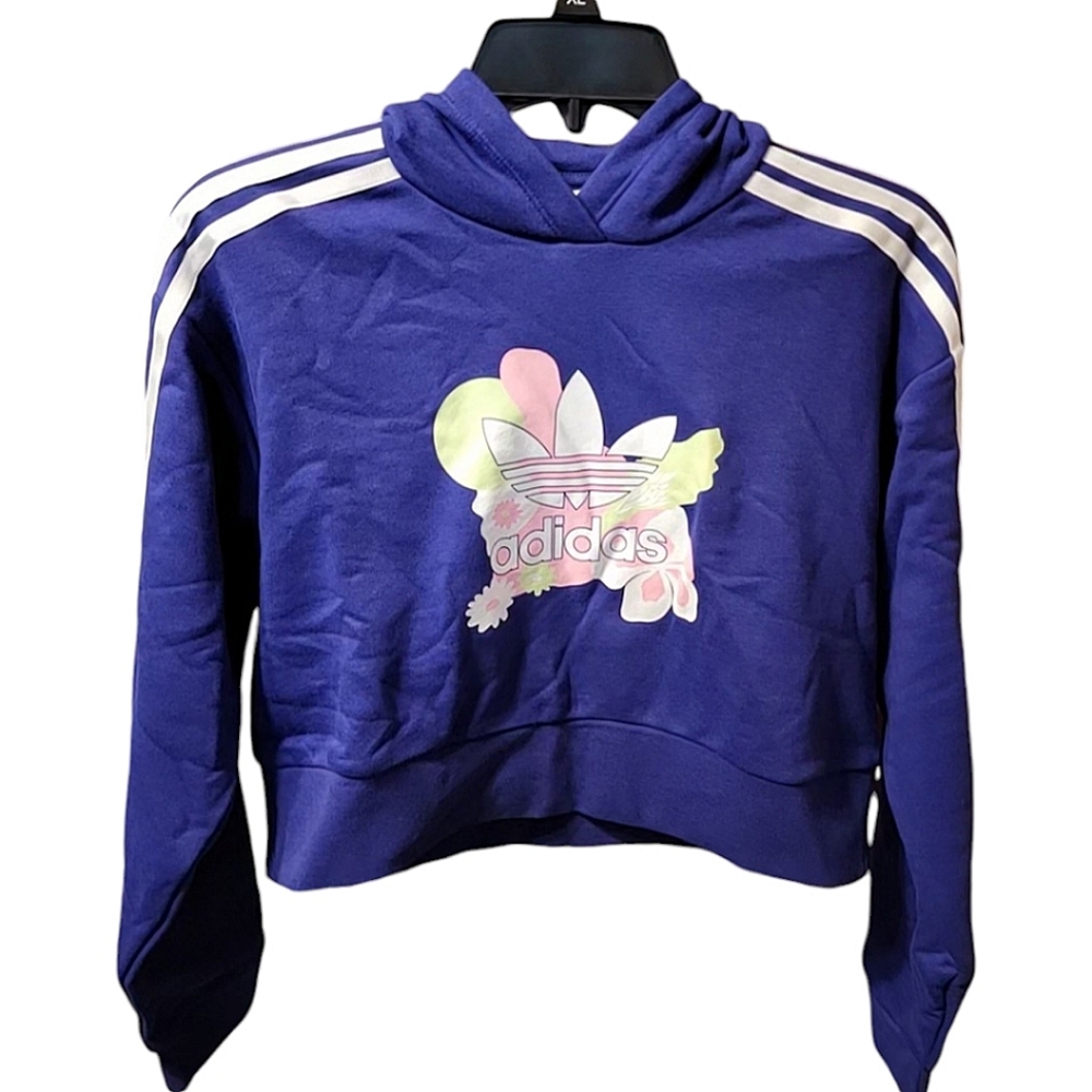 Adidas Girls Pullover Hoddie